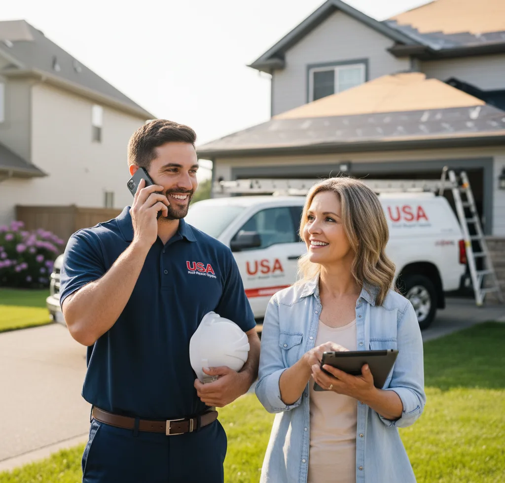 USA Roof Repair Experts customer support in White Cloud